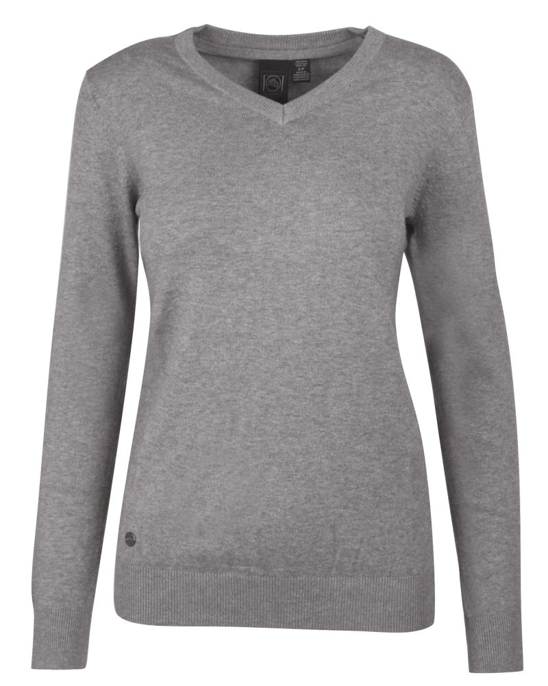 Finstrikket v-hals businessgenser (D) Laguna v-neck