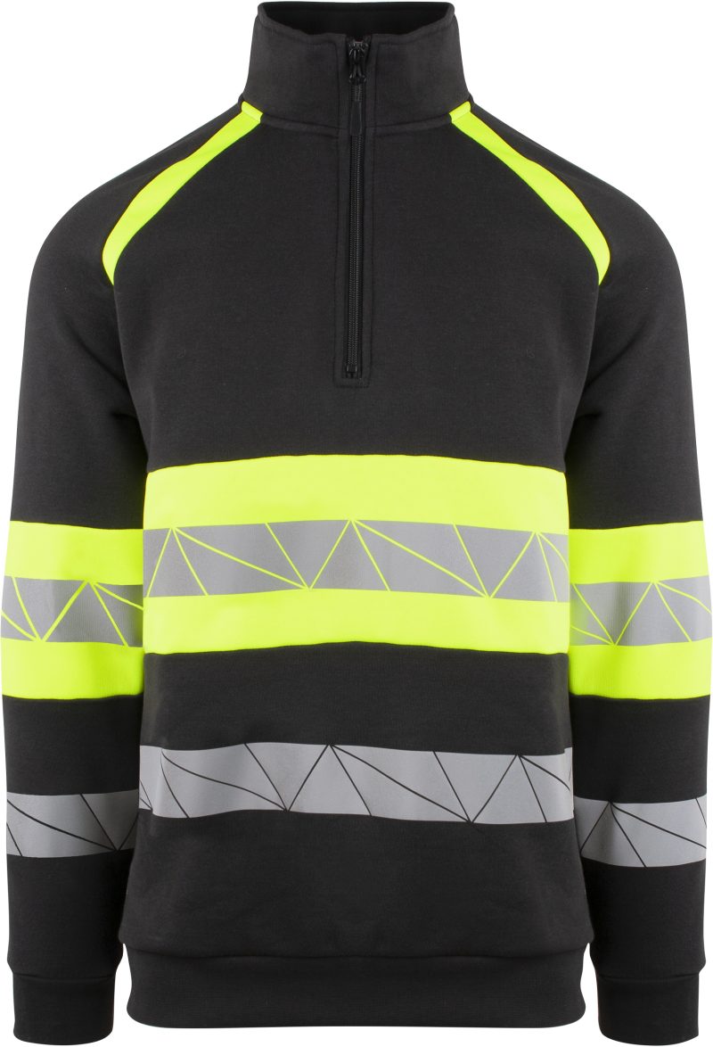 Brande zip genser