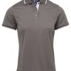 Ladies Contrast Polo