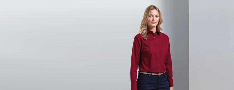 Women's Poplin L/S - Bilde 2