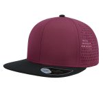 Burgundy/Black