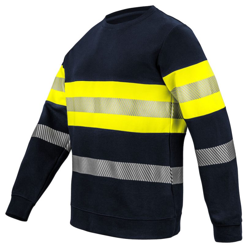 6129 Sweatshirt EN ISO 20471 Kl 1 - Bilde 4