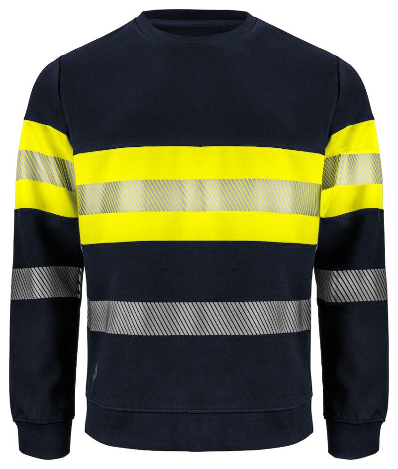 6129 Sweatshirt EN ISO 20471 Kl 1