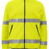 6327 Fleecejakke EN ISO 20471 Kl 3