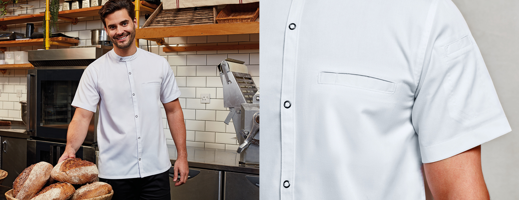 Chef’s Recycled Short Sleeve Shirt