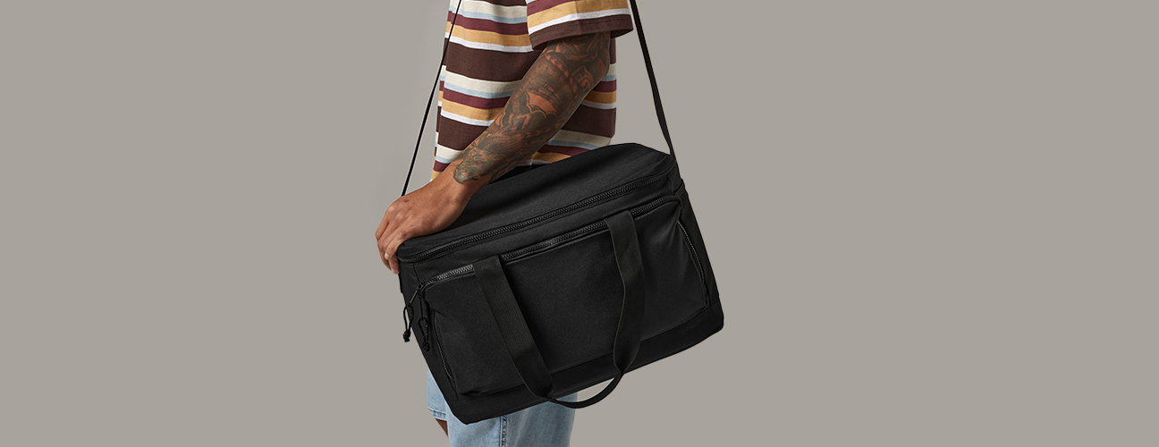Recycled Large Cooler Shoulder Bag