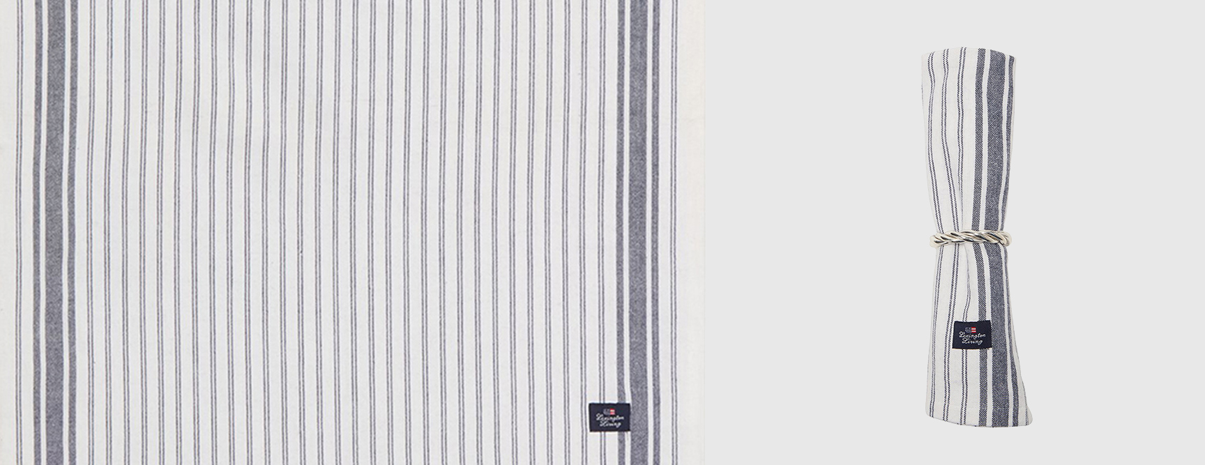 ICONS STRIPED OXFORD NAPKIN