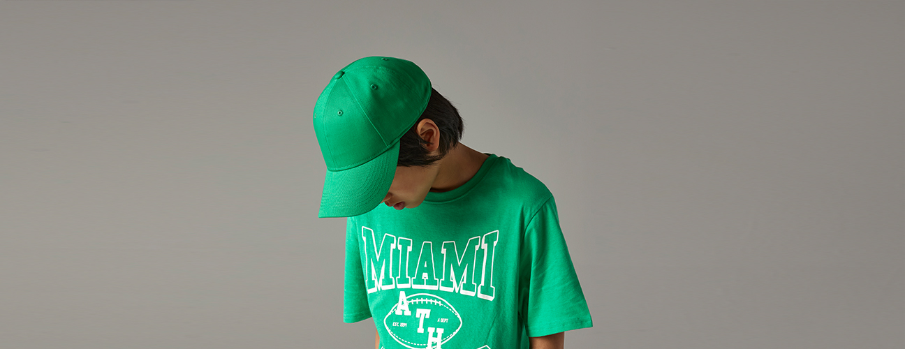 Earthaware® junior classic organic cotton 6 panel cap
