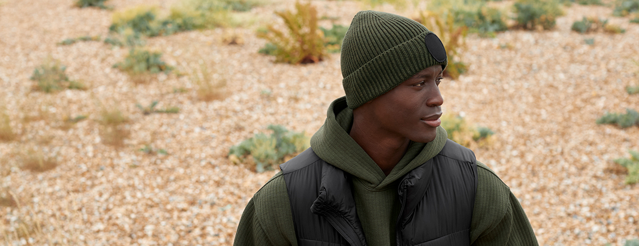 Circular Fashion Patch Beanie