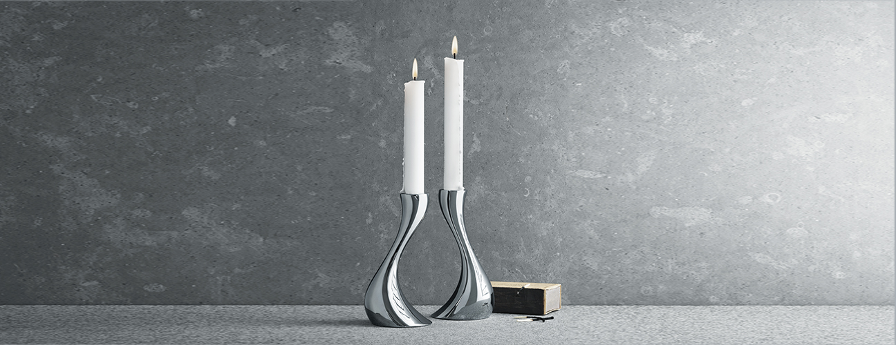 Cobra Candleholder 2 stk. large