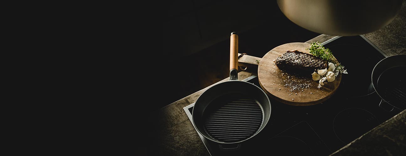 Norden Støpejernspanne Grill