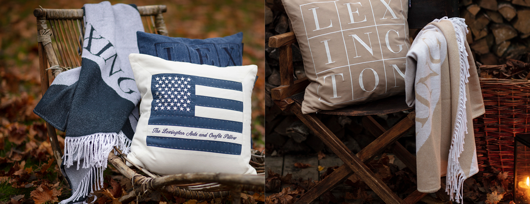 Recycled Cotton Logo Throw