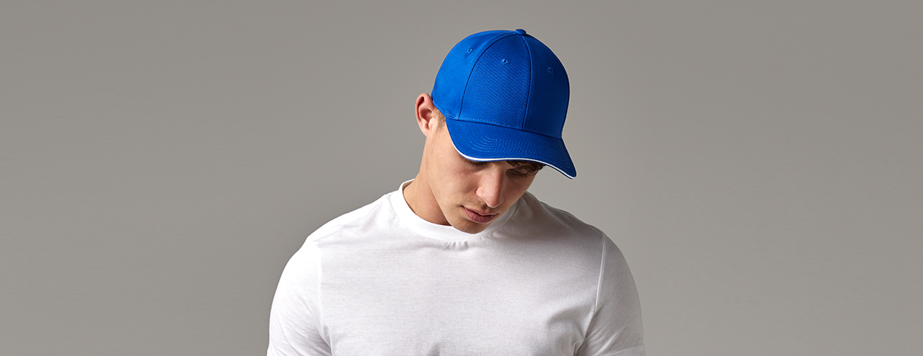 Earthaware® classic organic cotton 6 panel cap sandwich peak